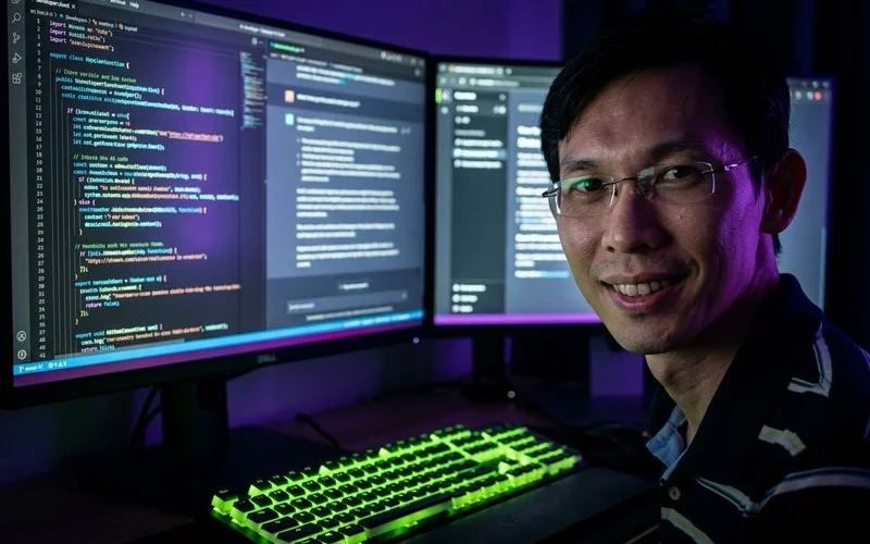 Backend complexity matrix comparing AI coding tools for SaaS development