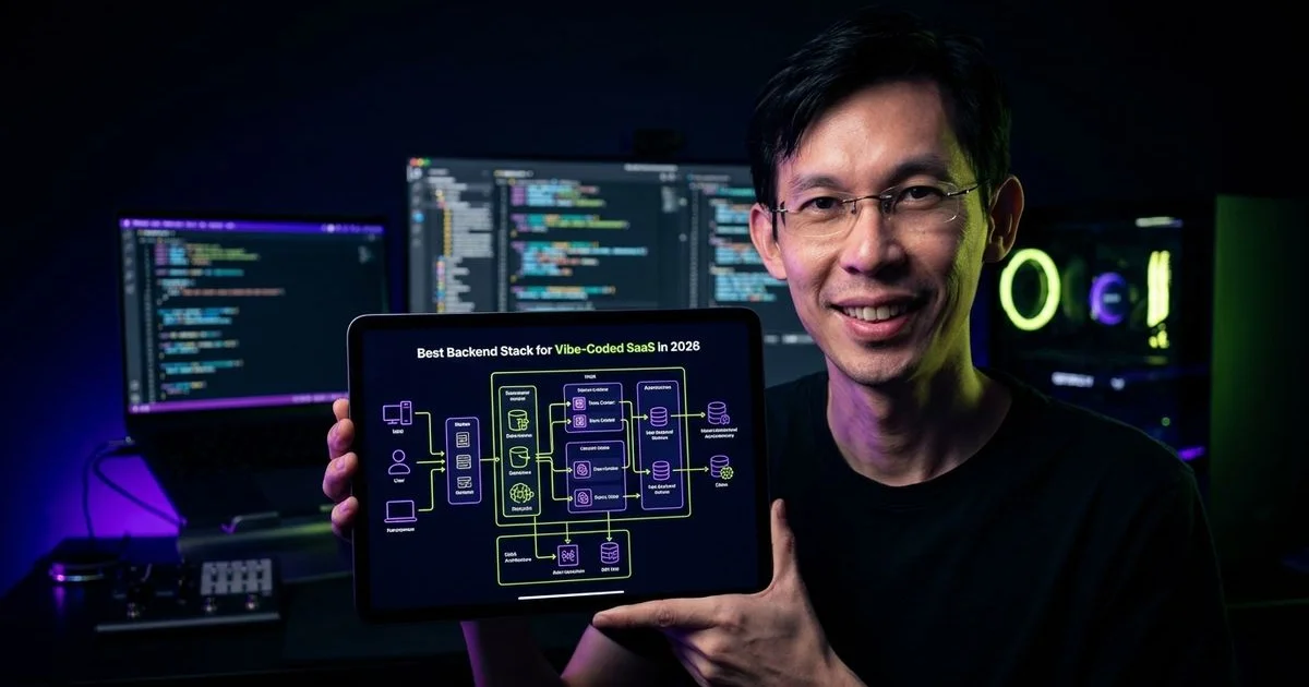 The Best Backend Stack for Vibe-Coded SaaS in 2026