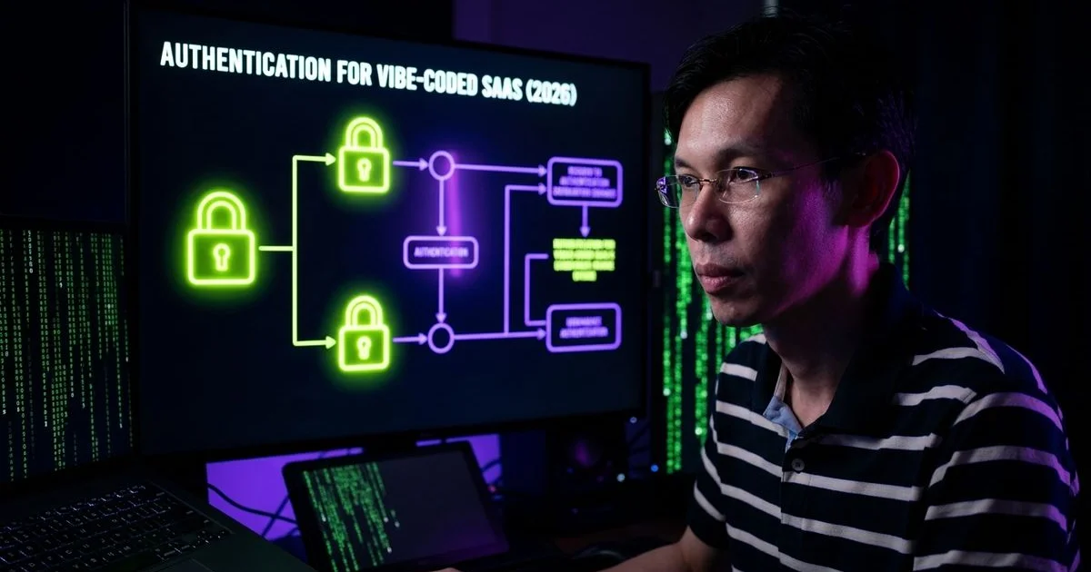 How to Add Authentication to Your Vibe-Coded SaaS (2026)