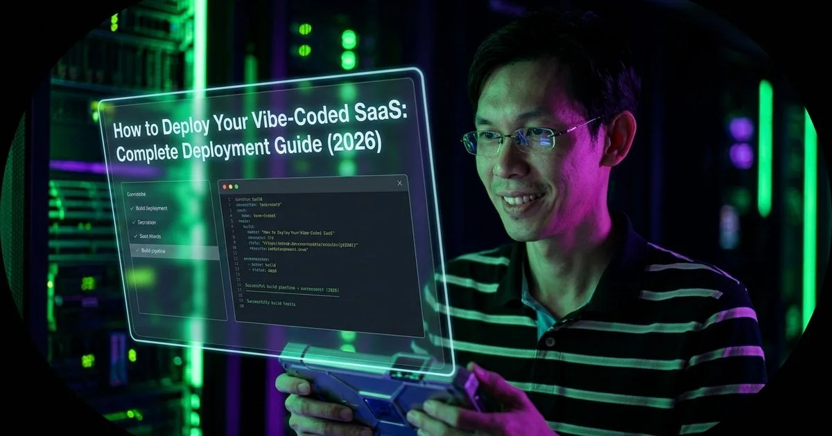 How to Deploy Your Vibe-Coded SaaS: Complete Deployment Guide (2026)
